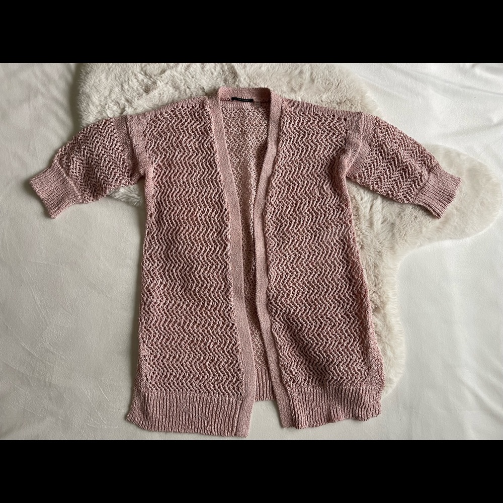 Women’s blush pink cover up size S